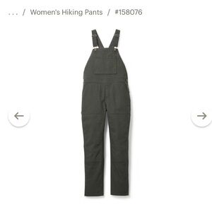 REI trailsmith overalls, size 6, like new